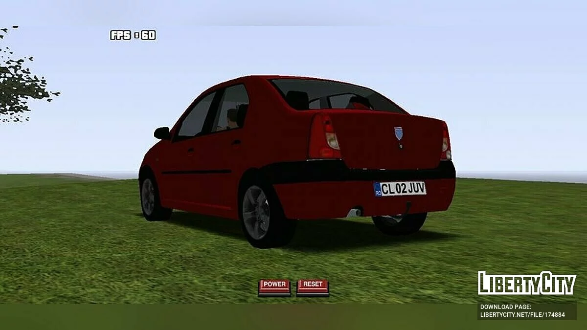 Dacia Logan 2005 / GTA San Andreas (iOS, Android)