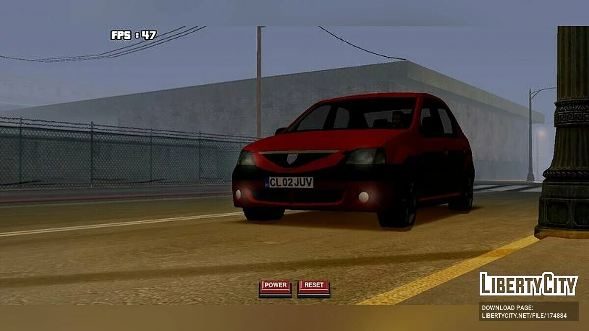 Dacia Logan 2005 / GTA San Andreas (iOS, Android)