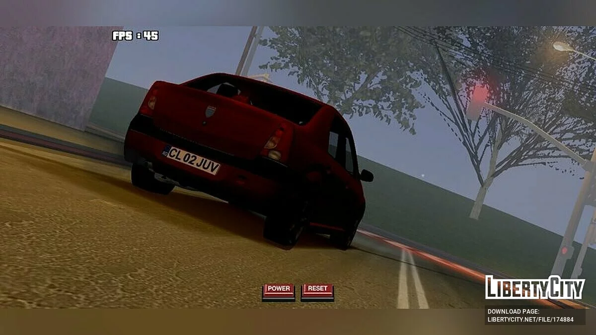 Dacia Logan 2005 / GTA San Andreas (iOS, Android)