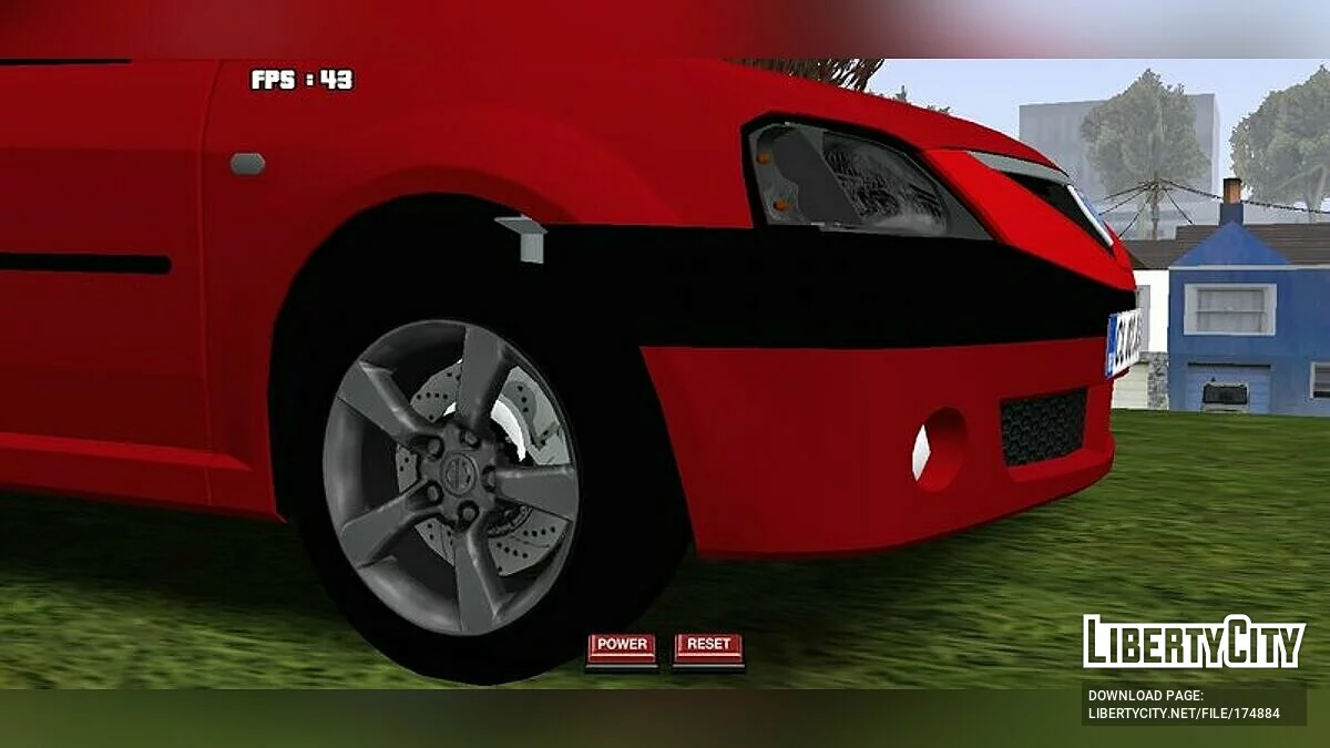 Dacia Logan 2005 / GTA San Andreas (iOS, Android)