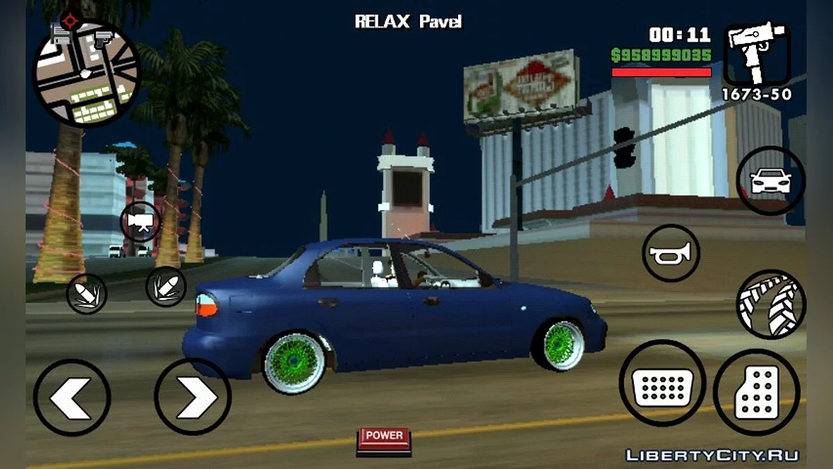 Daewoo Lanos (только DFF) / GTA San Andreas (iOS, Android)