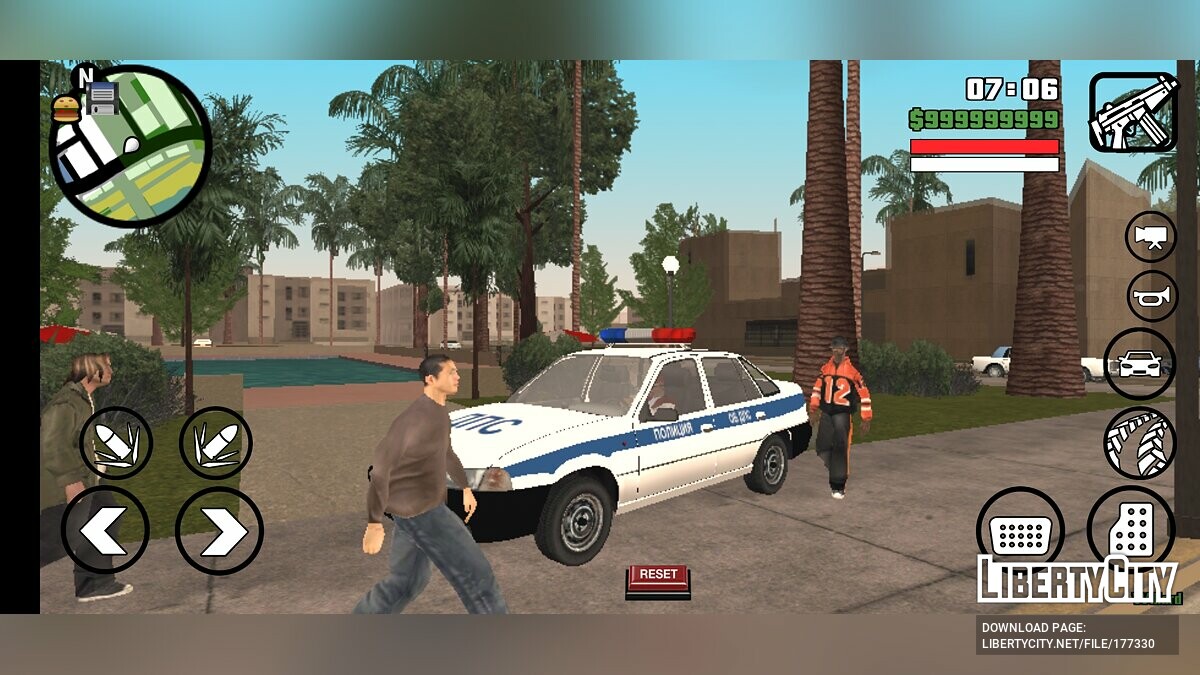 Скачать Daewoo Nexia ДПС для GTA San Andreas (iOS, Android)