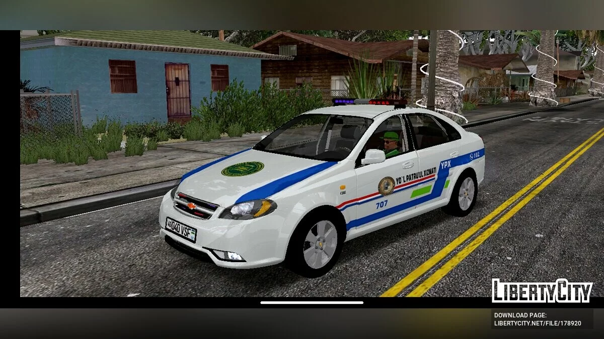 Daewoo Gentra YPX / GTA San Andreas (iOS, Android)