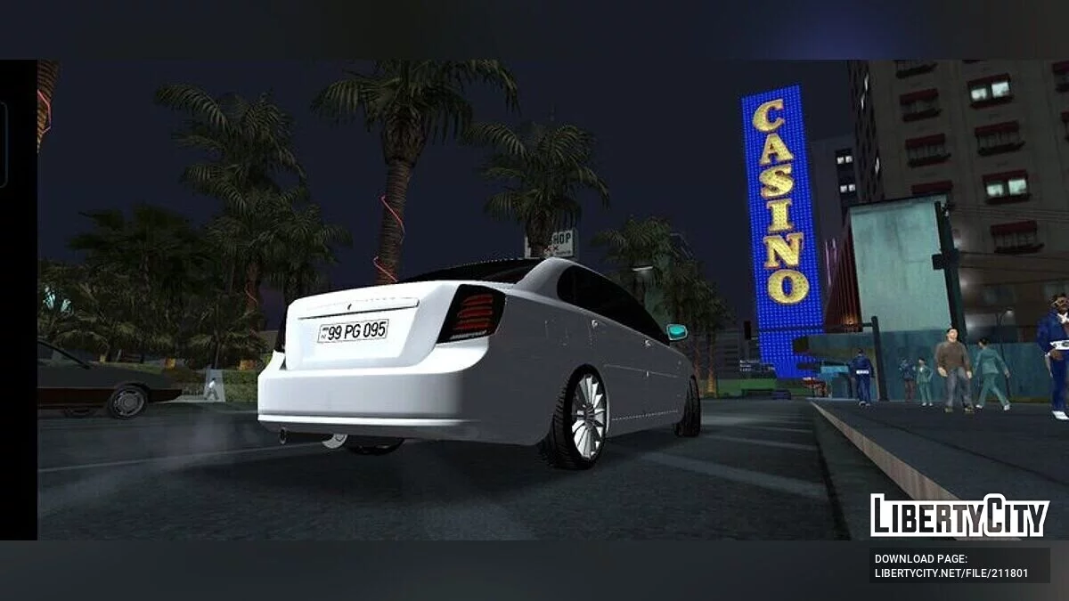 Daewoo Gentra / GTA San Andreas (iOS, Android)