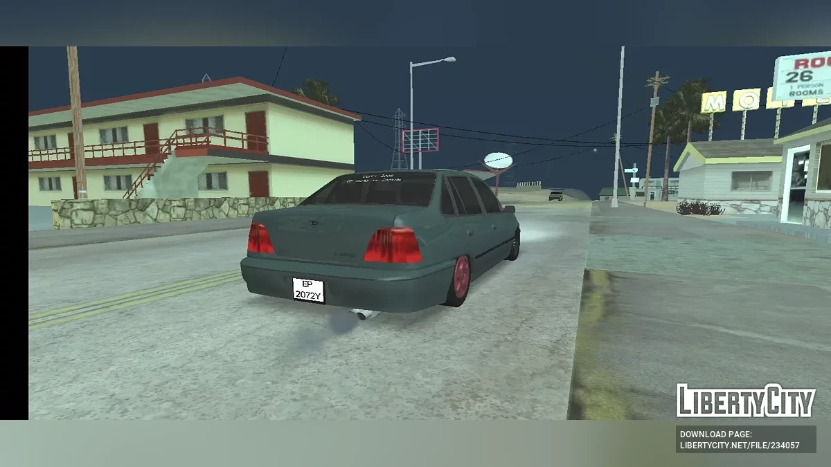Daewoo Cielo (только DFF) / GTA San Andreas (iOS, Android)