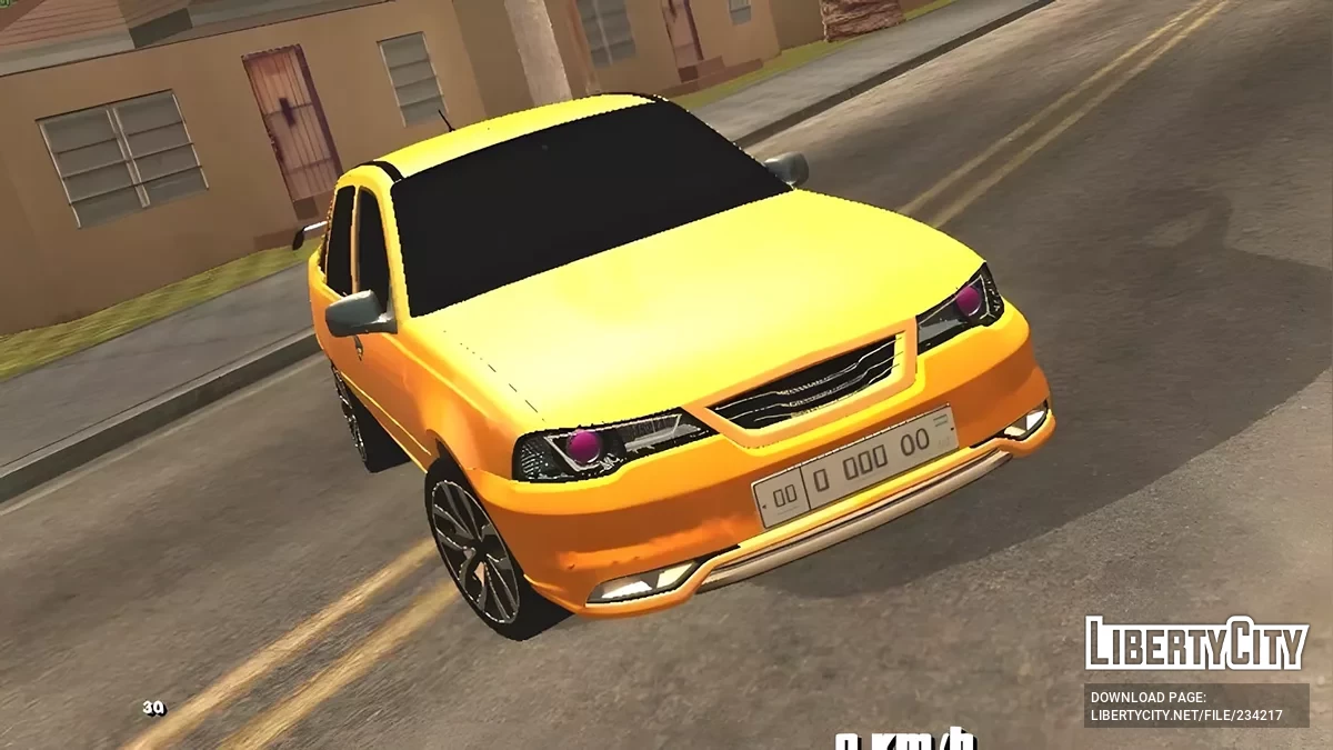 2011 Daewoo Nexia Tuning (Uzbek Sedan) / GTA San Andreas (iOS, Android)