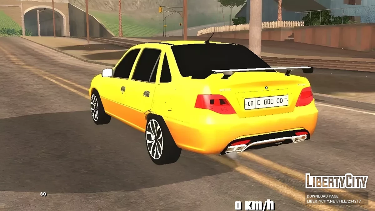 2011 Daewoo Nexia Tuning (Uzbek Sedan) / GTA San Andreas (iOS, Android)