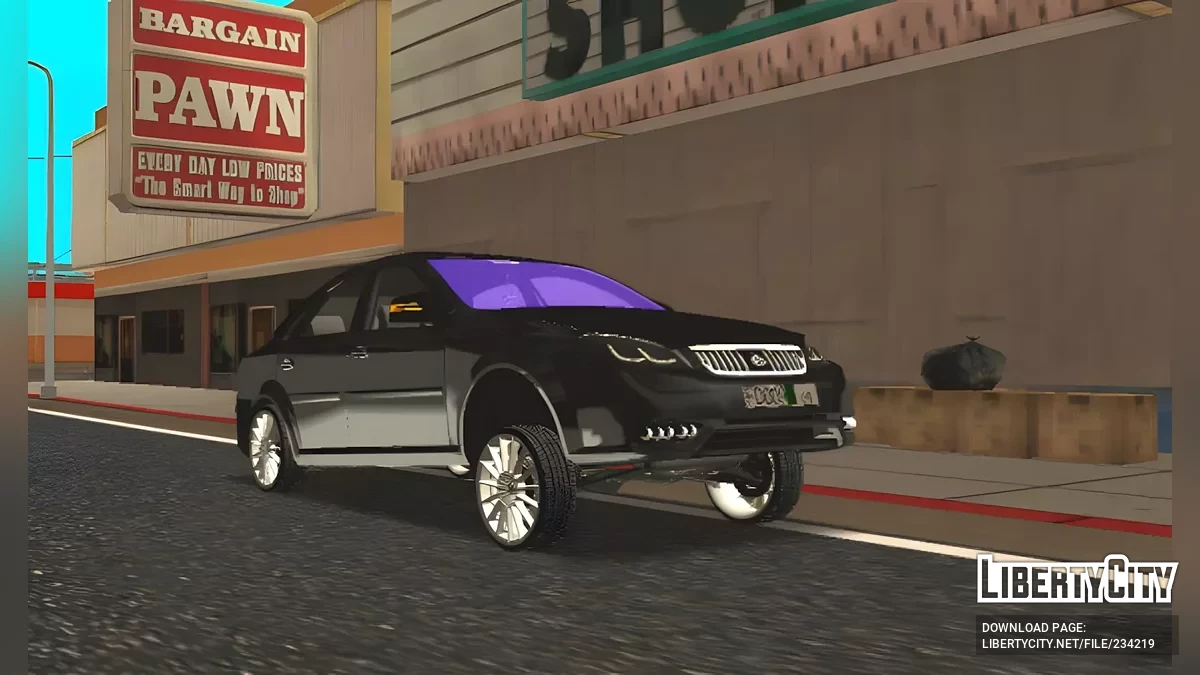 2014 Daewoo Gentra Maybach Azerbaijan Style / GTA San Andreas (iOS, Android)