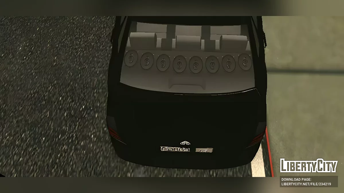 2014 Daewoo Gentra Maybach Azerbaijan Style / GTA San Andreas (iOS, Android)