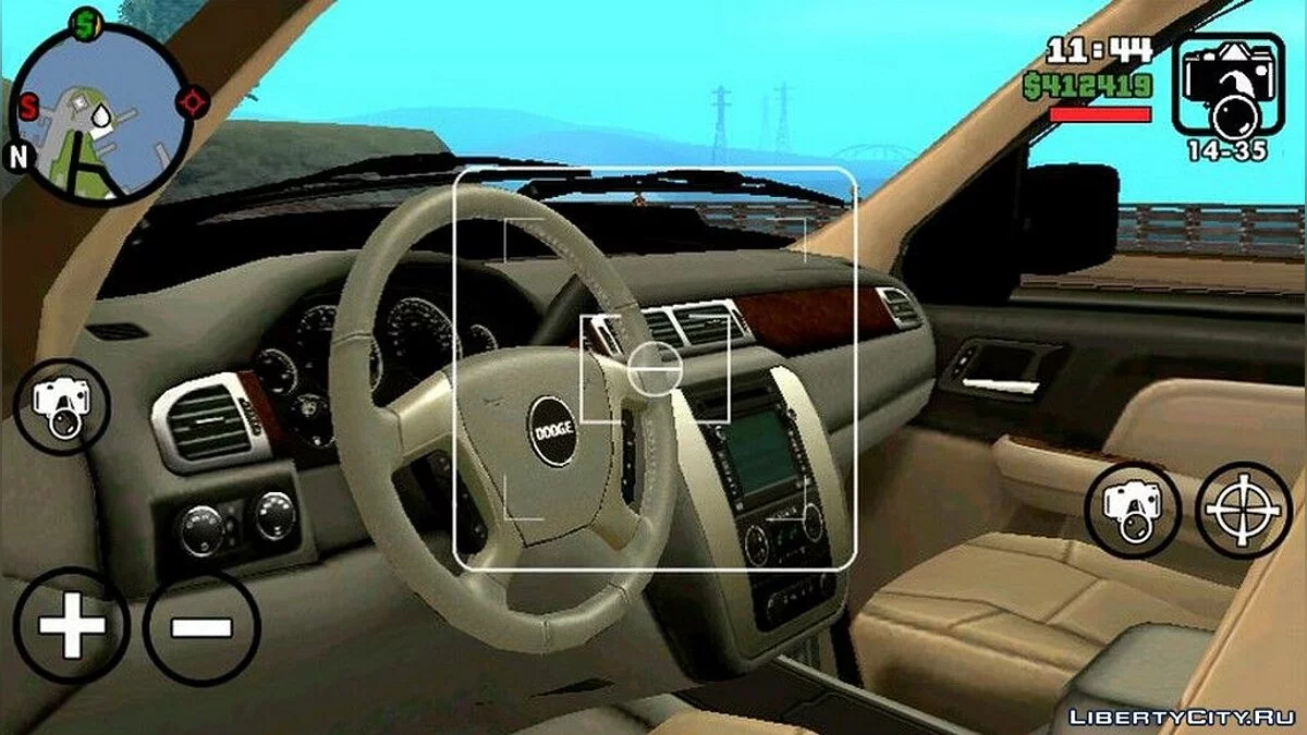 Dodge RAM 1500 Sheriff / GTA San Andreas (iOS, Android)