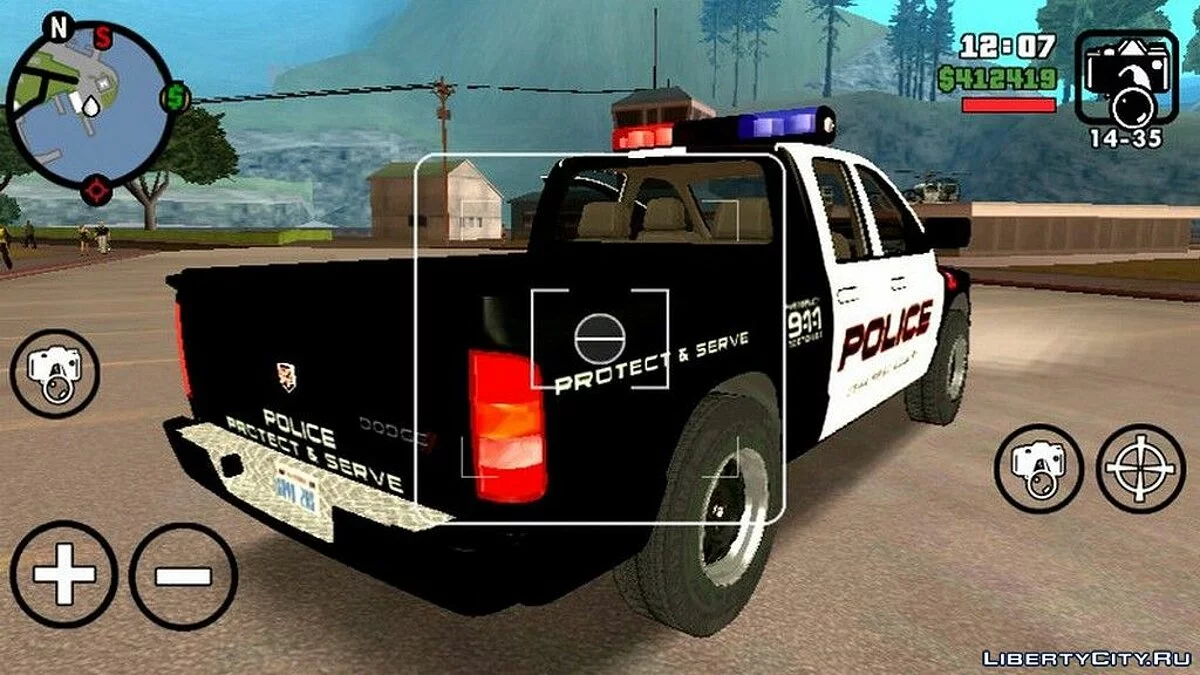 Dodge RAM 1500 Sheriff / GTA San Andreas (iOS, Android)