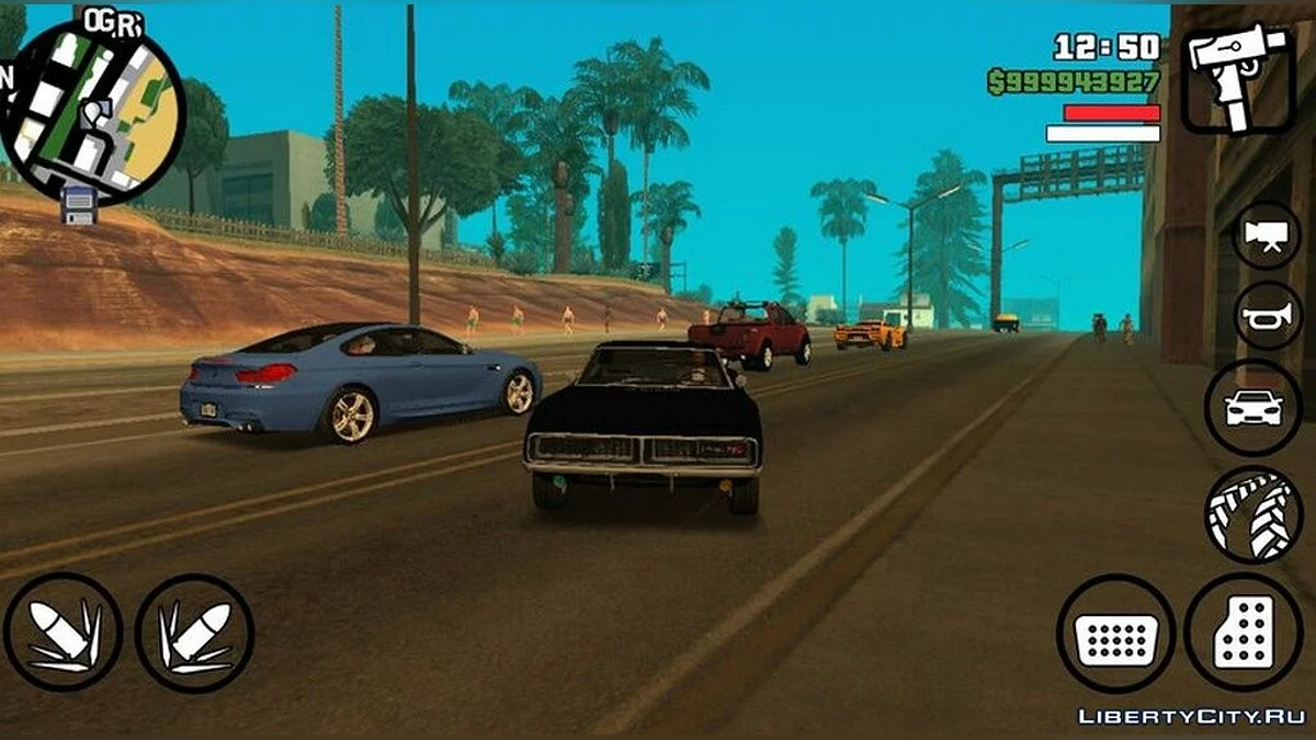 Dodge Charger RT / GTA San Andreas (iOS, Android)
