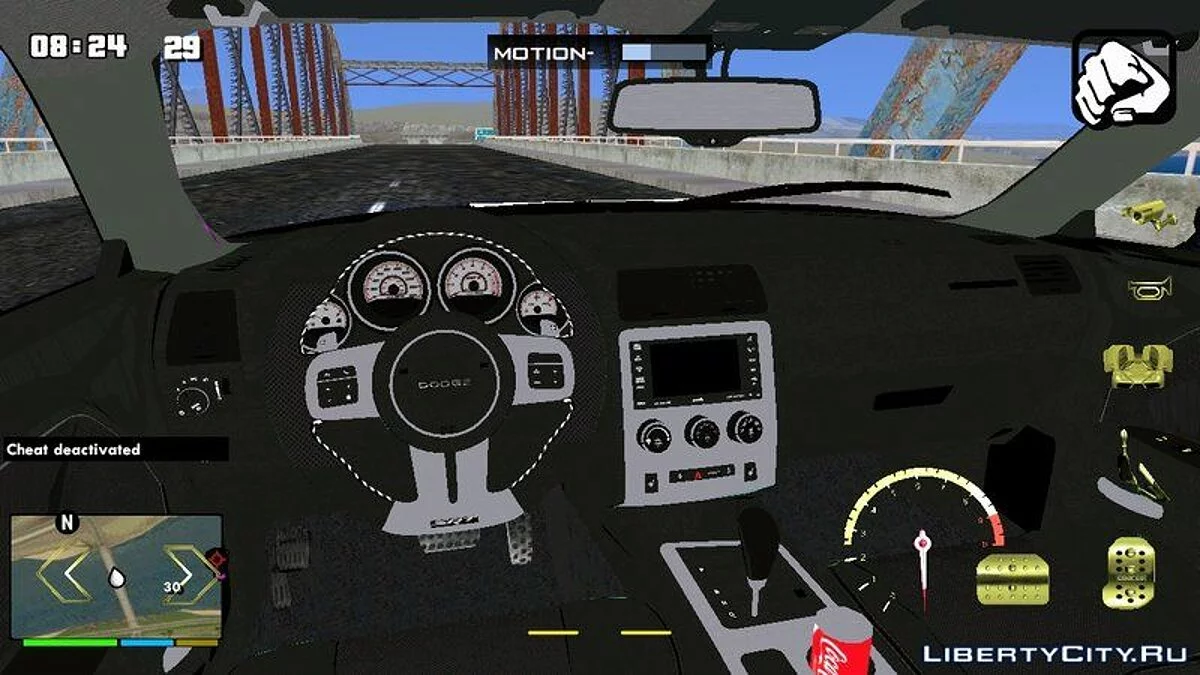 Dodge Challenger SRT8 / GTA San Andreas (iOS, Android)