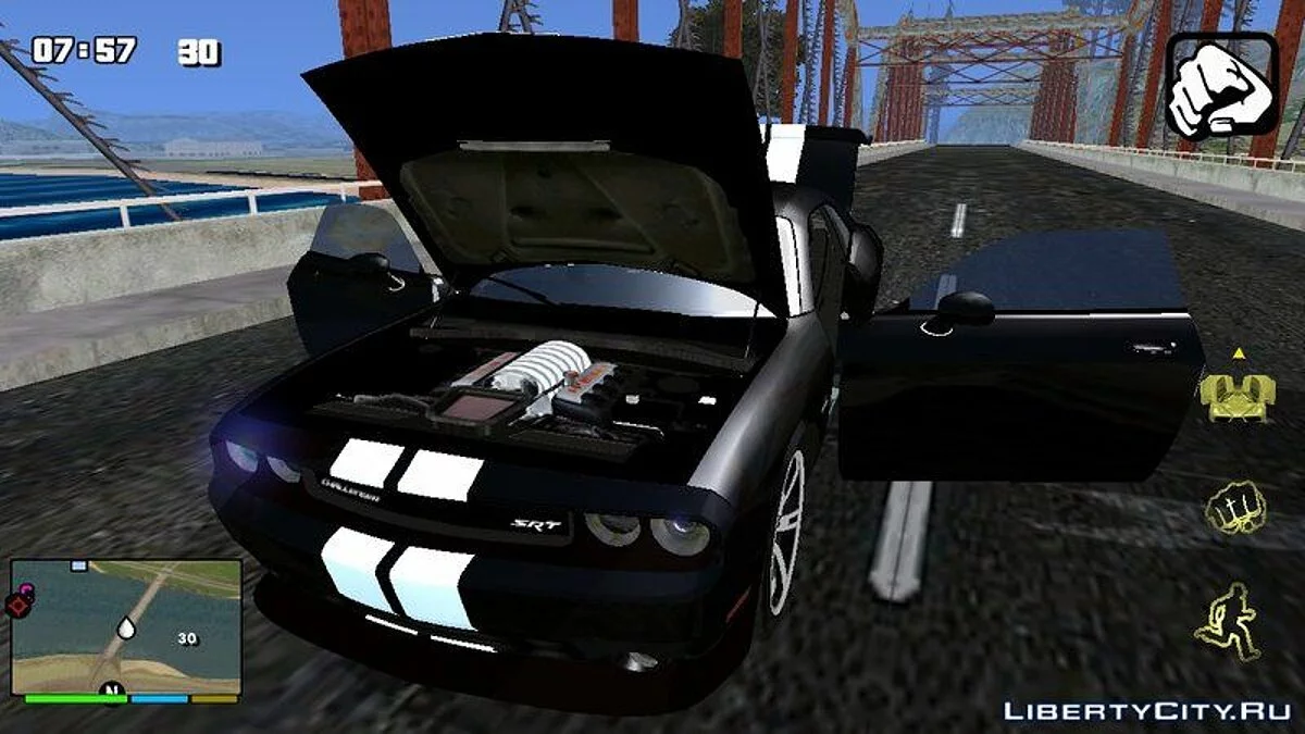 Dodge Challenger SRT8 / GTA San Andreas (iOS, Android)
