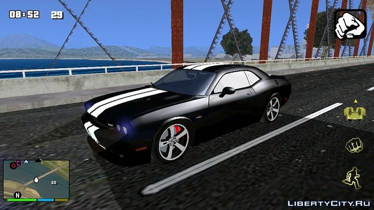 Dodge Challenger SRT8 / GTA San Andreas (iOS, Android)
