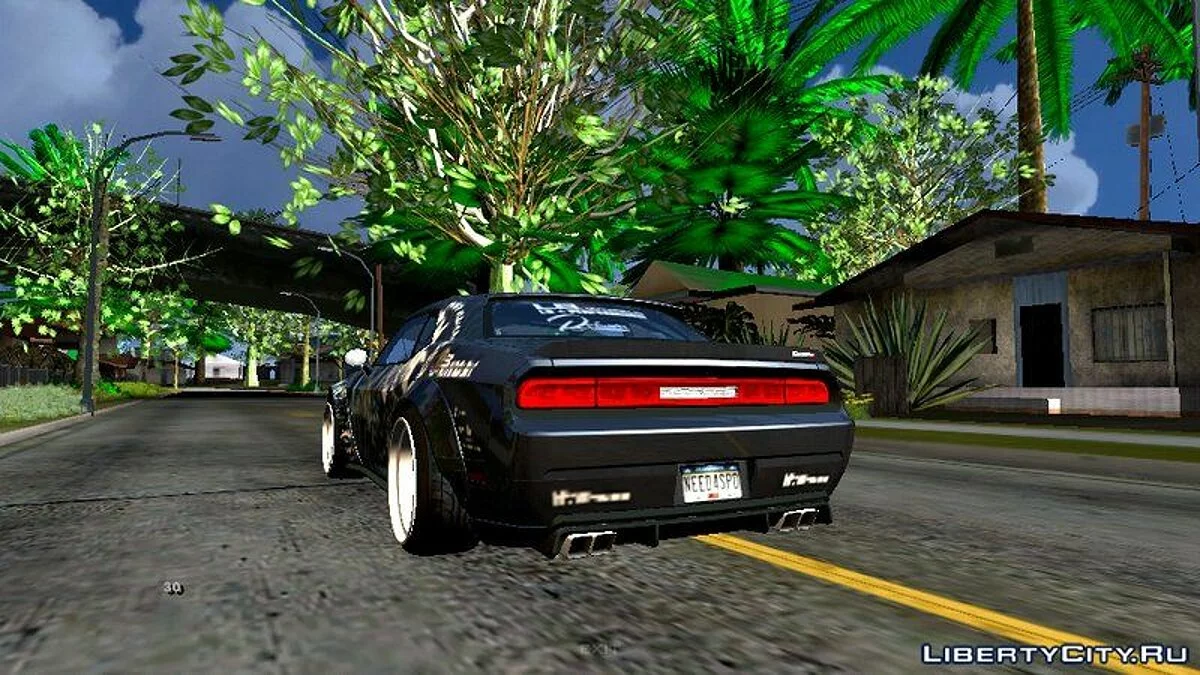 Dodge Challeger Liberty Walk / GTA San Andreas (iOS, Android)