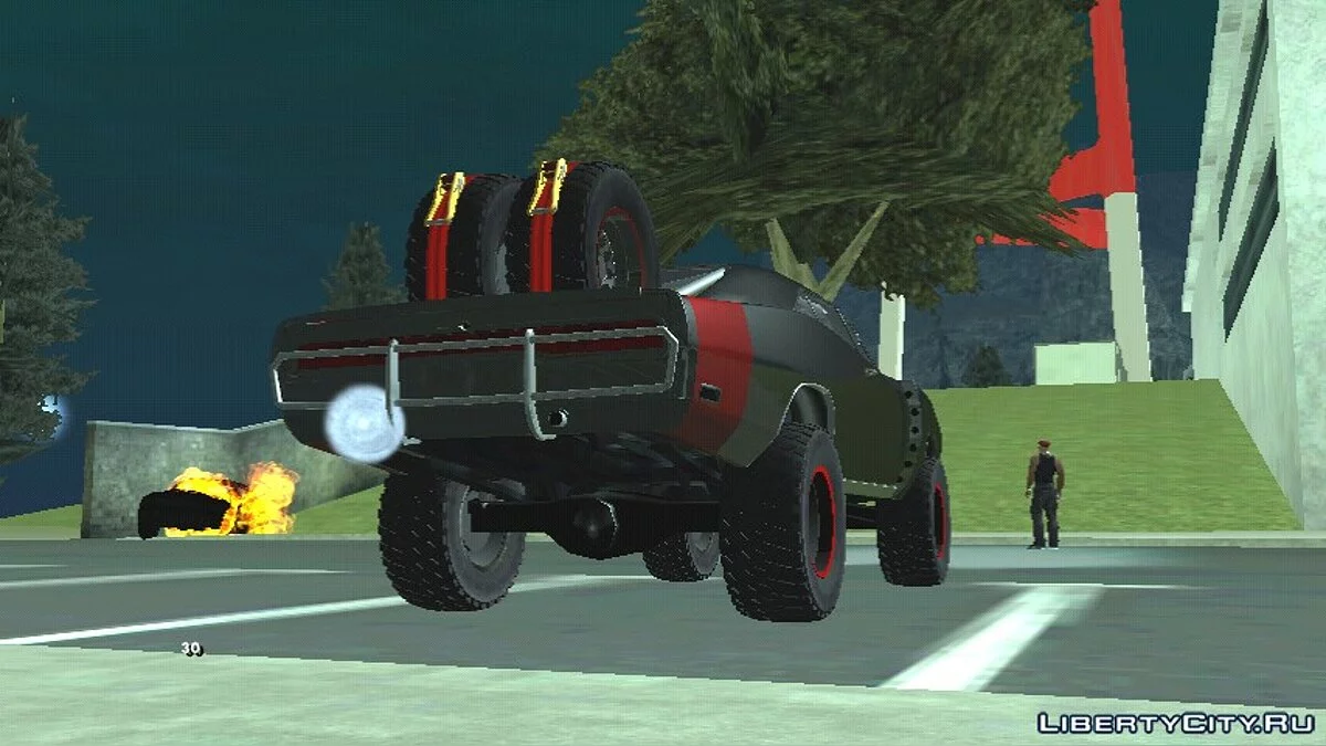 Dodge Charger Offroad Fast And Furious 7 / GTA San Andreas (iOS, Android)