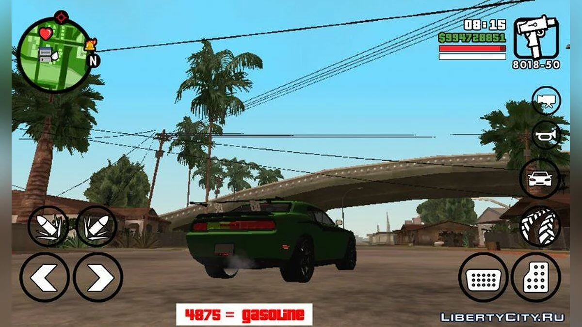 Dodge Challenger (только DFF) / GTA San Andreas (iOS, Android)