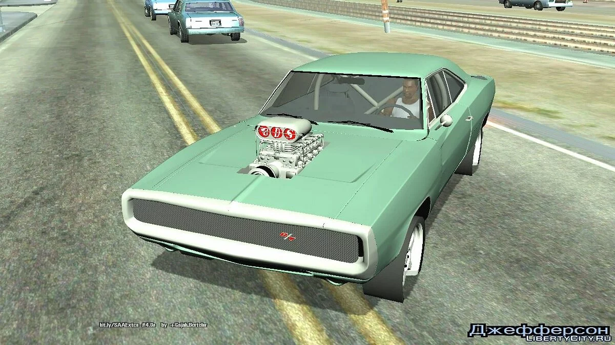 Dodge Charger 1970 (только DFF) / GTA San Andreas (iOS, Android)