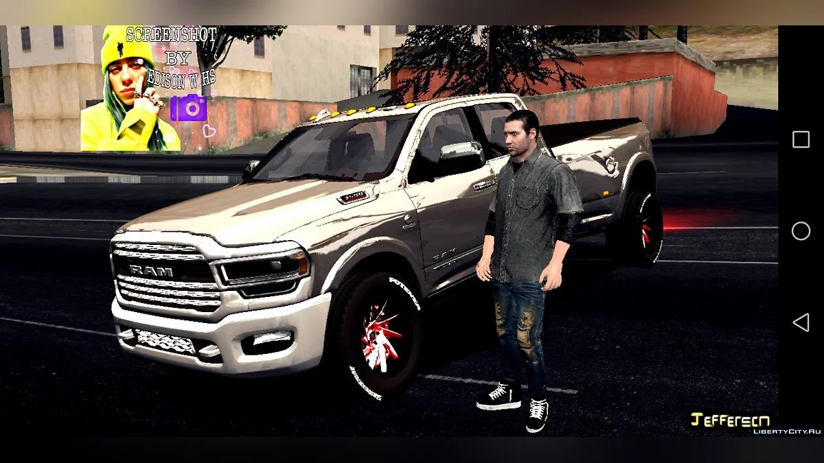 Dodge Ram 3500 HD Dually 2020 (только DFF) / GTA San Andreas (iOS, Android)
