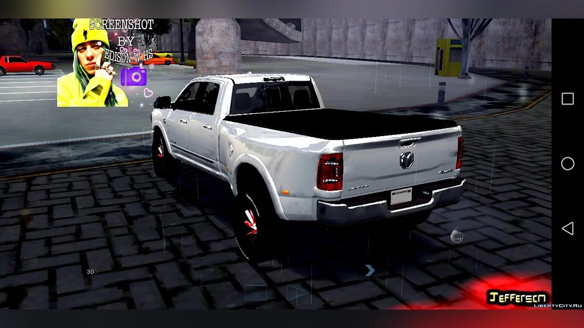 Dodge Ram 3500 HD Dually 2020 (только DFF) / GTA San Andreas (iOS, Android)