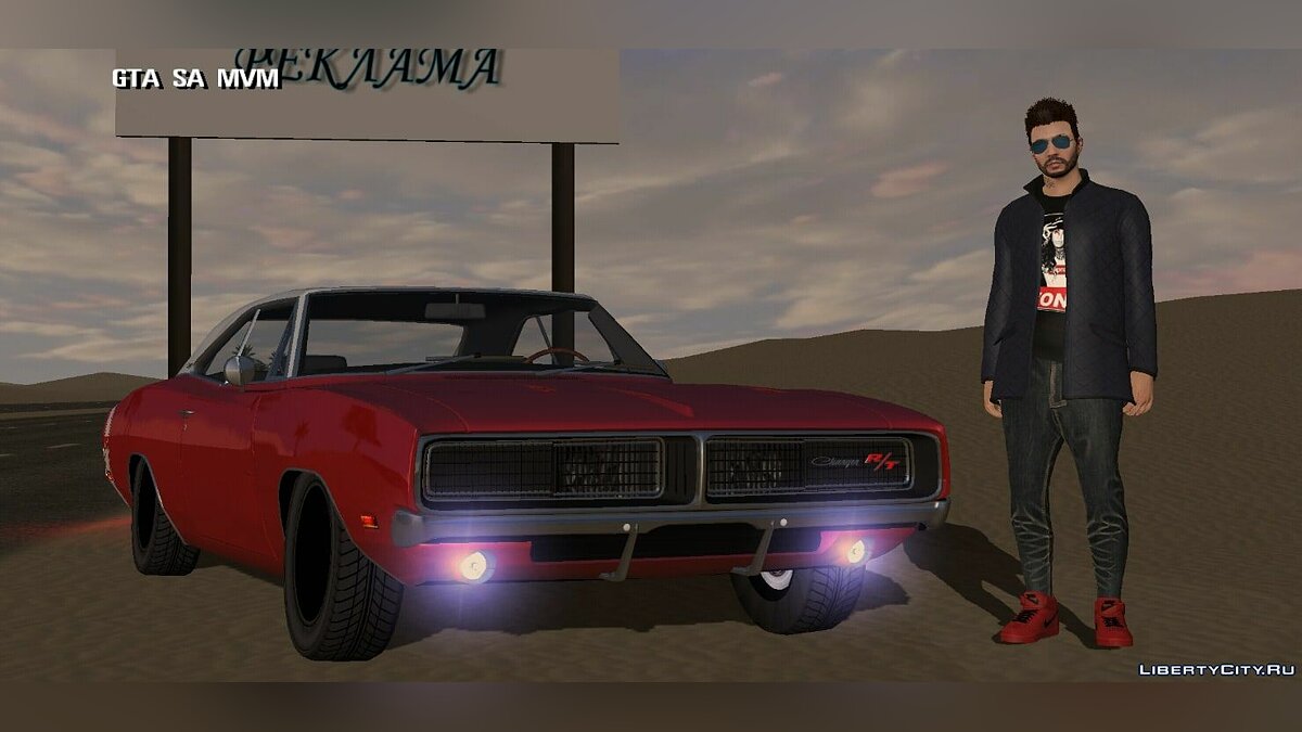 Скачать Dodge Charger для GTA San Andreas (iOS, Android)