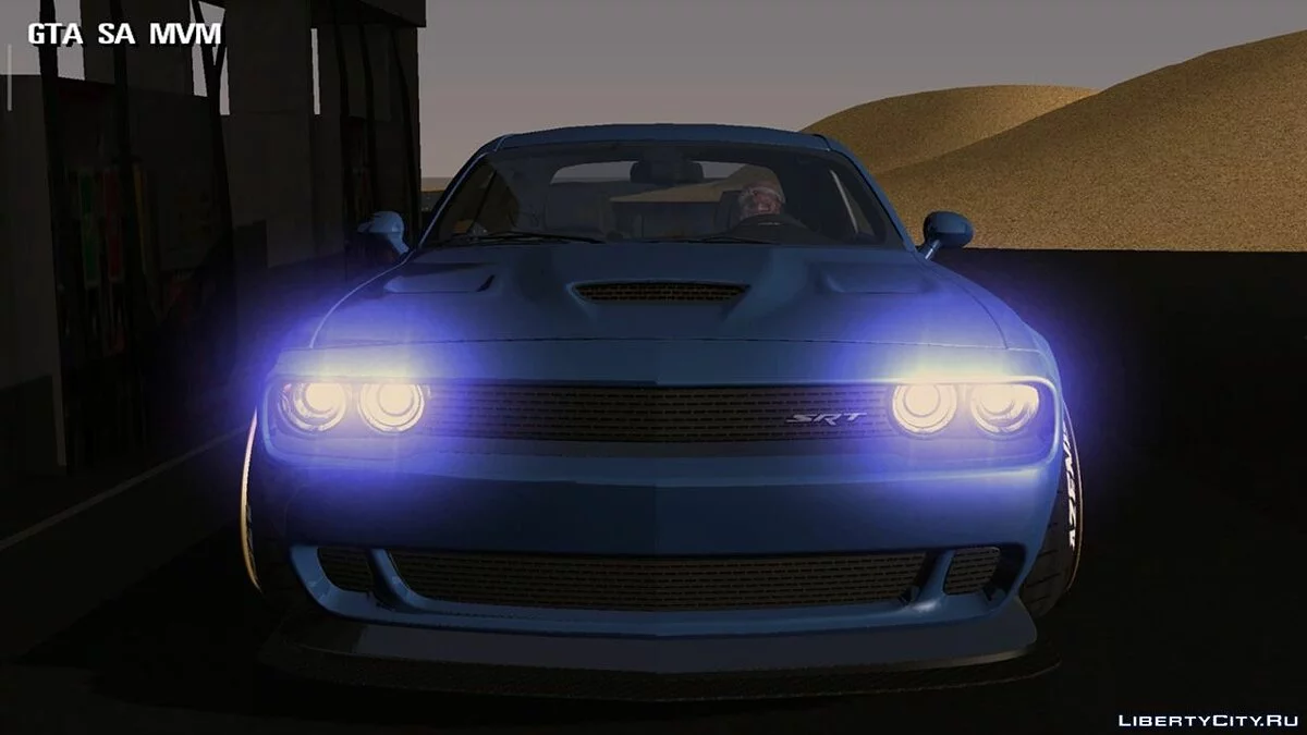 Dodge Challenger SRT Hellcat 2015 Liberty Walk / GTA San Andreas (iOS, Android)
