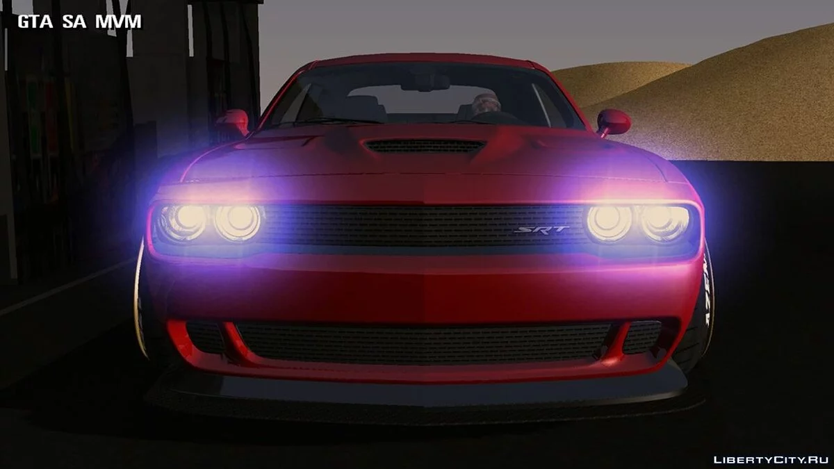 Dodge Challenger SRT Hellcat 2015 Liberty Walk / GTA San Andreas (iOS, Android)