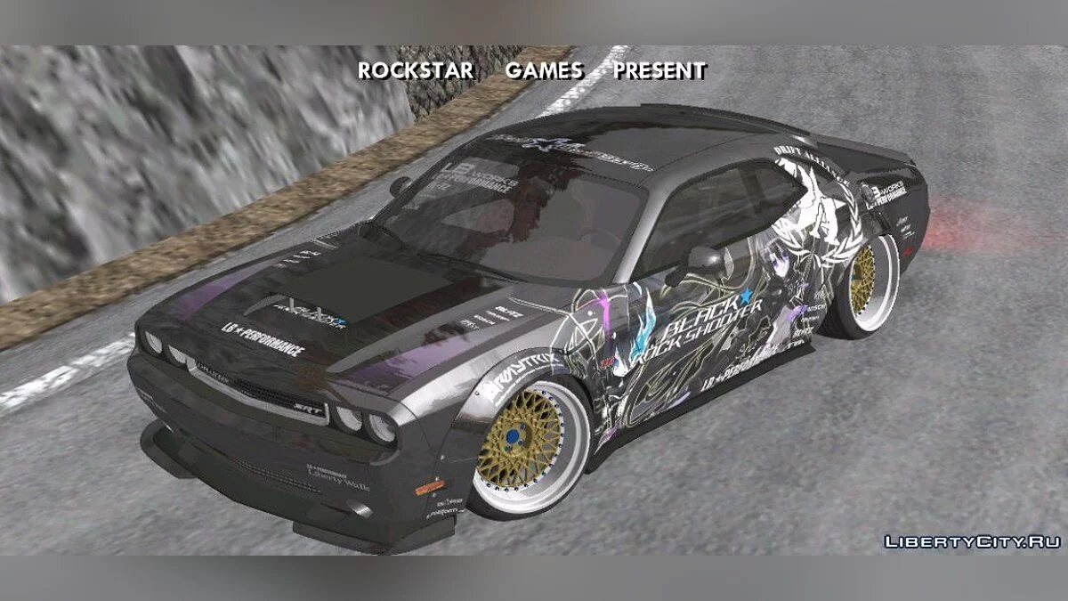 Dodge Challenger SRT8 2012 Liberty Walk Livery / GTA San Andreas (iOS, Android)