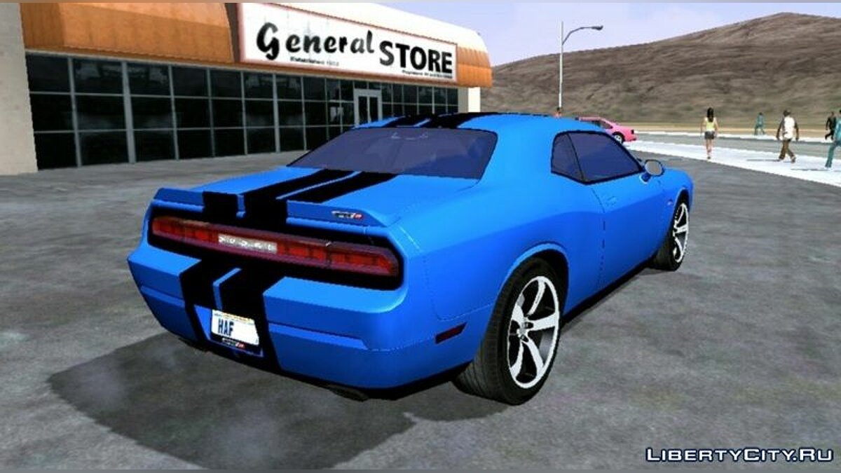 Dodge Challenger SRT8 392 HEMI 2012 для GTA San Andreas (iOS, Android) - Картинка #2