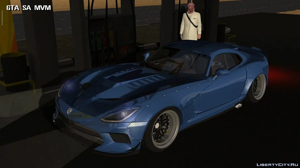 Dodge Viper SRT8 GTS 2013 Liberty Walk / GTA San Andreas (iOS, Android)