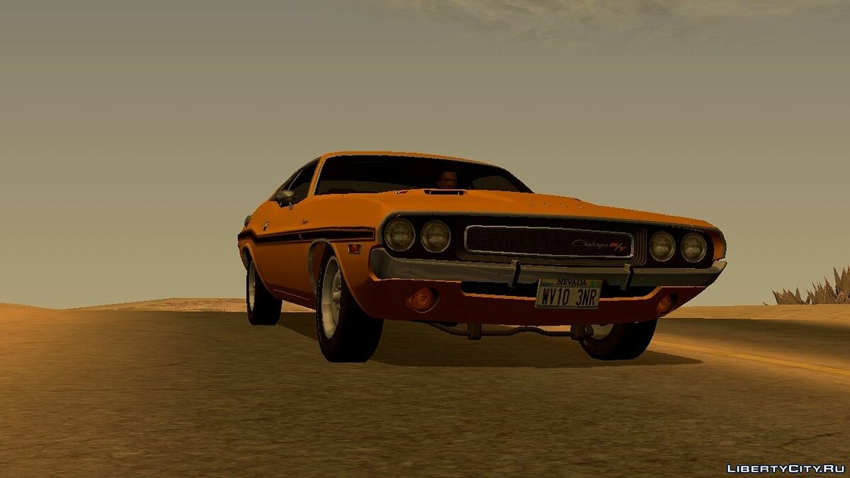 Скачать 1970 Dodge Challenger R/T 426 Hemi (JS23) для GTA San Andreas (iOS,  Android)