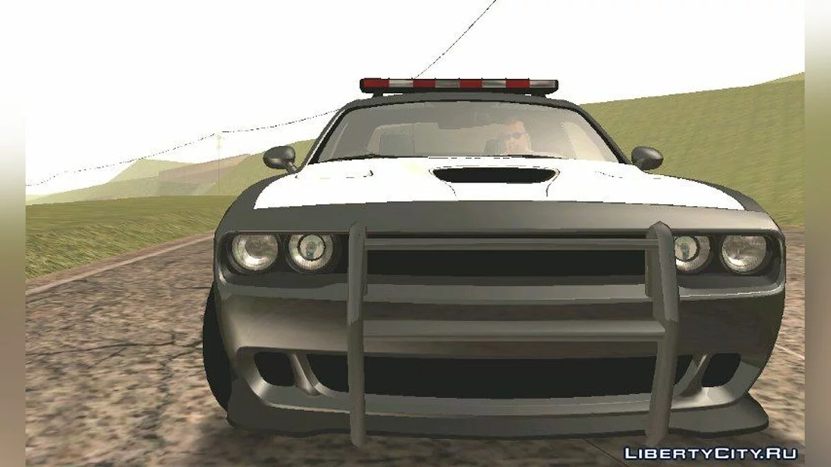 Dodge Chellenger SRT HellCat Police (только DFF) / GTA San Andreas (iOS, Android)