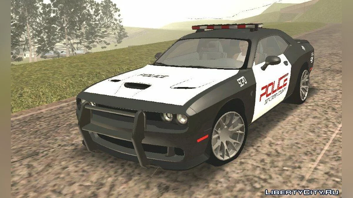 Dodge Chellenger SRT HellCat Police (только DFF) / GTA San Andreas (iOS, Android)