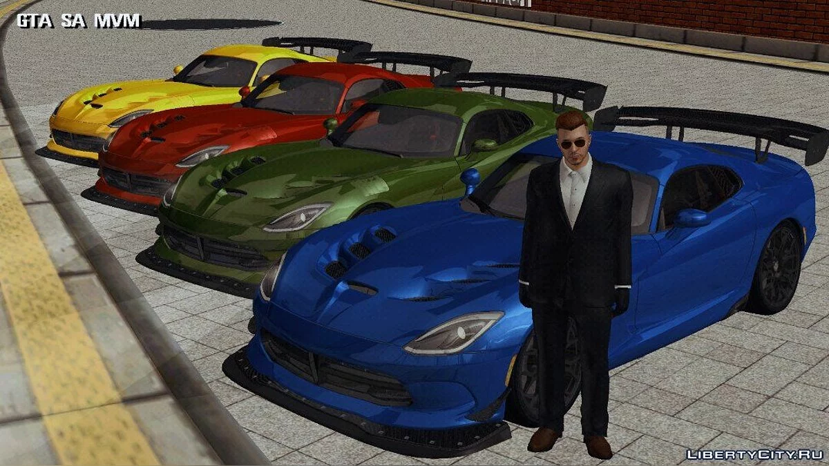 Dodge Viper ACRX SRT / GTA San Andreas (iOS, Android)