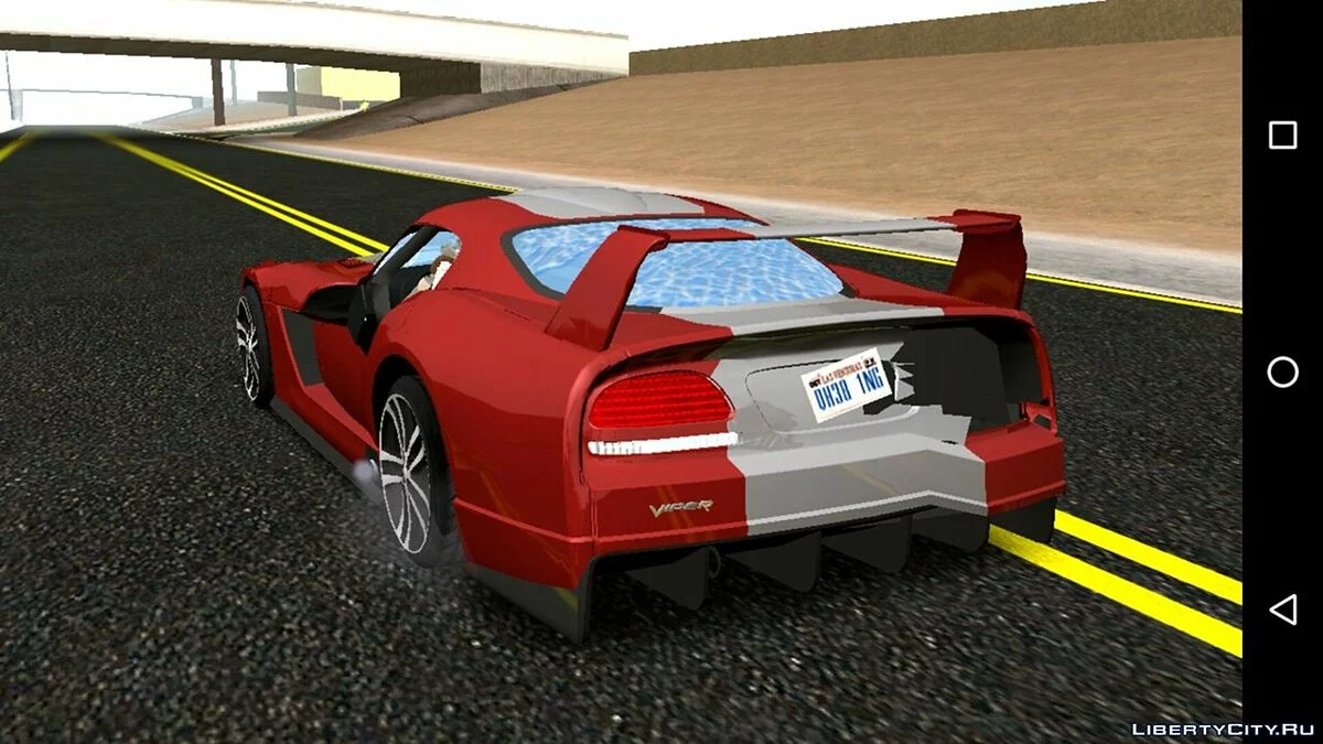 Dodge Viper GTS R Concept v4.0 (только DFF) / GTA San Andreas (iOS, Android)