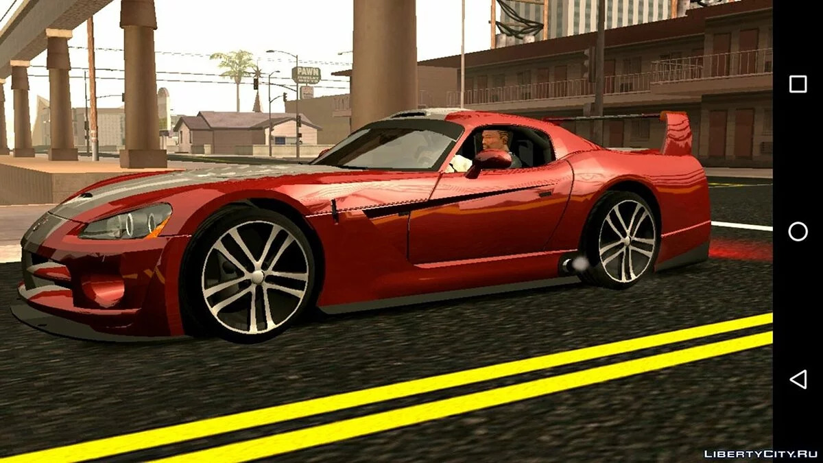 Dodge Viper GTS R Concept v4.0 (только DFF) / GTA San Andreas (iOS, Android)