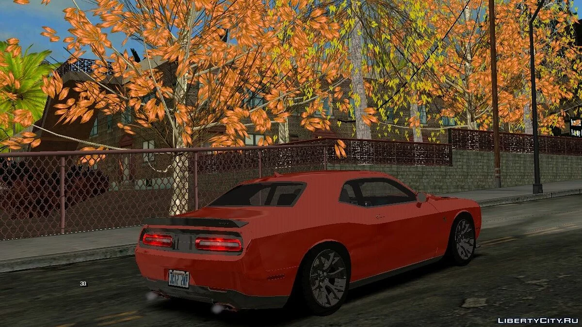 2015 Dodge Challenger SRT Hellcat / GTA San Andreas (iOS, Android)