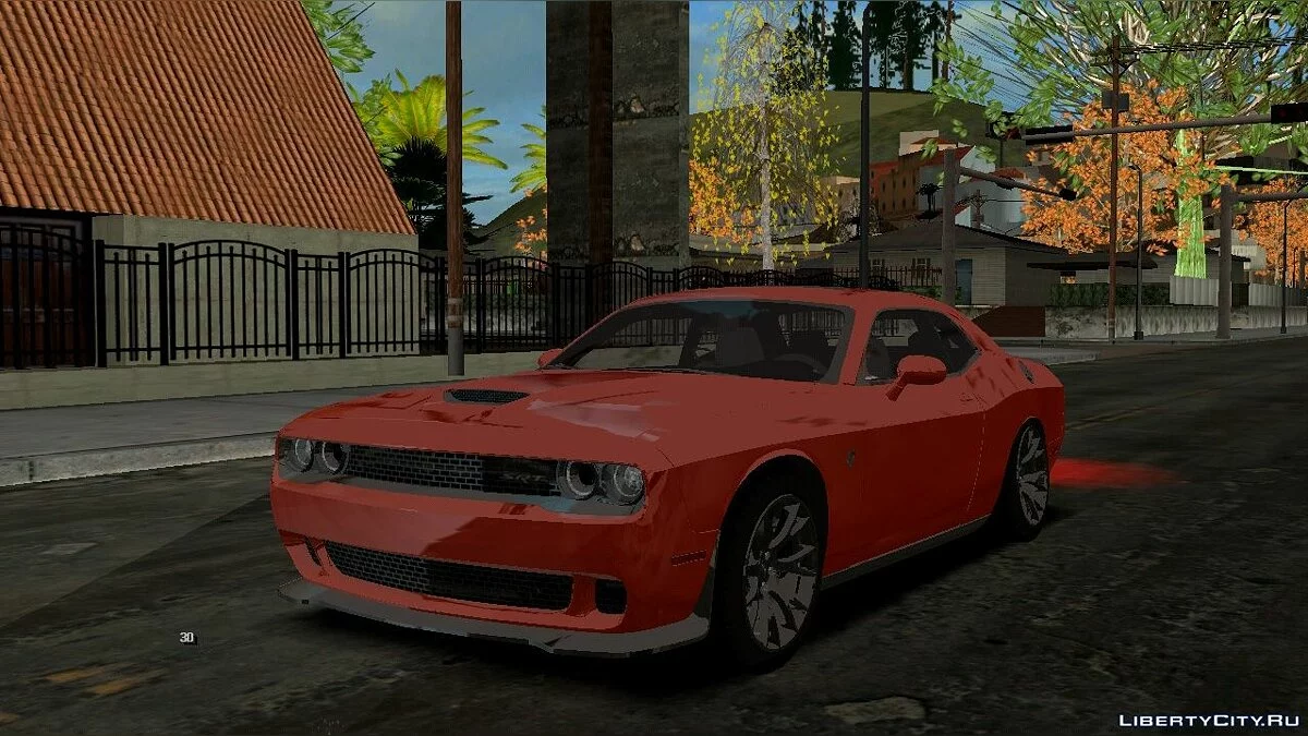 2015 Dodge Challenger SRT Hellcat / GTA San Andreas (iOS, Android)