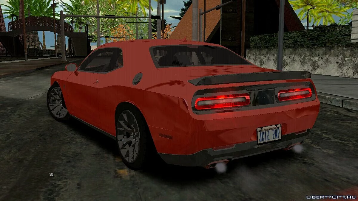 2015 Dodge Challenger SRT Hellcat / GTA San Andreas (iOS, Android)