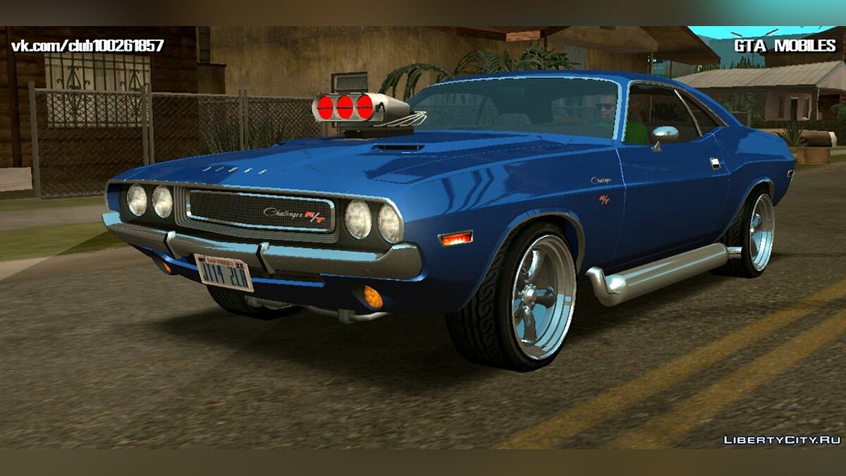 Скачать Dodge Challenger 1970 для GTA San Andreas (iOS, Android)