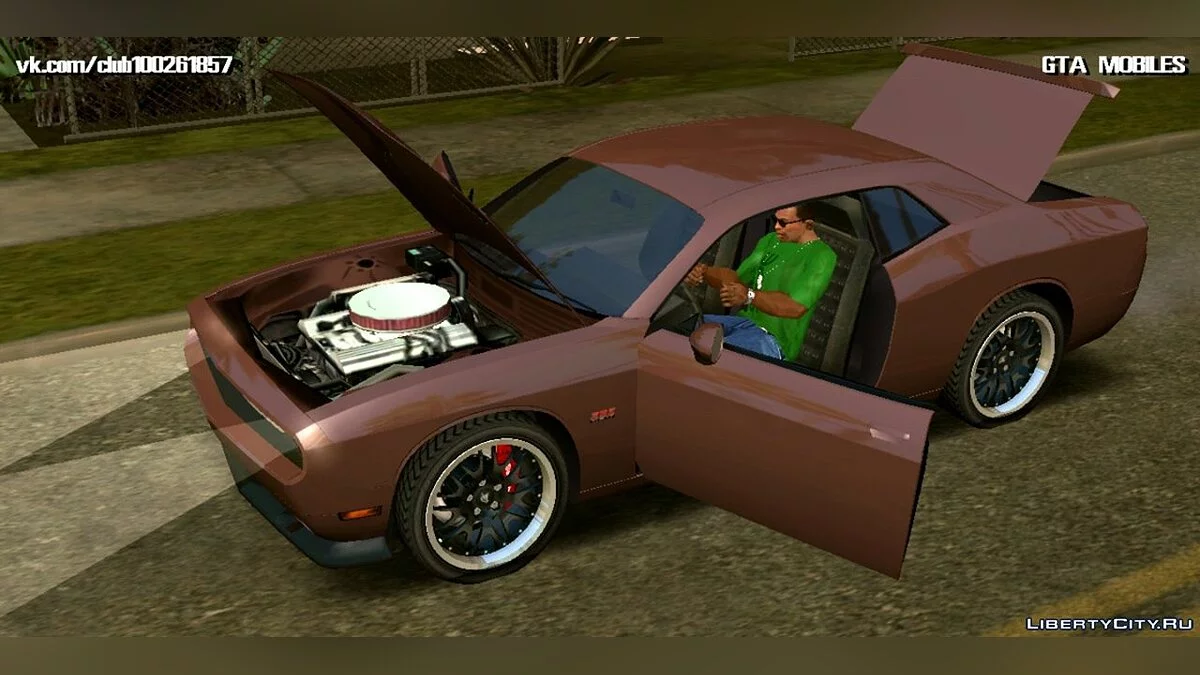 Dodge Challenger SRT8 2013 / GTA San Andreas (iOS, Android)