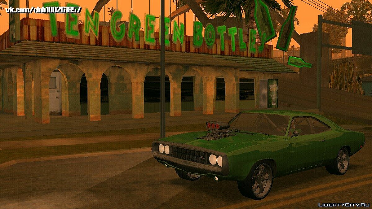 Скачать Dodge Charger RT 1970 v0.2 (только DFF) для GTA San Andreas (iOS,  Android)