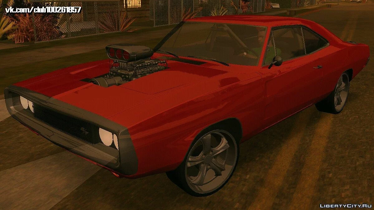Dodge Charger RT 1970 v0.2 (только DFF) / GTA San Andreas (iOS, Android)