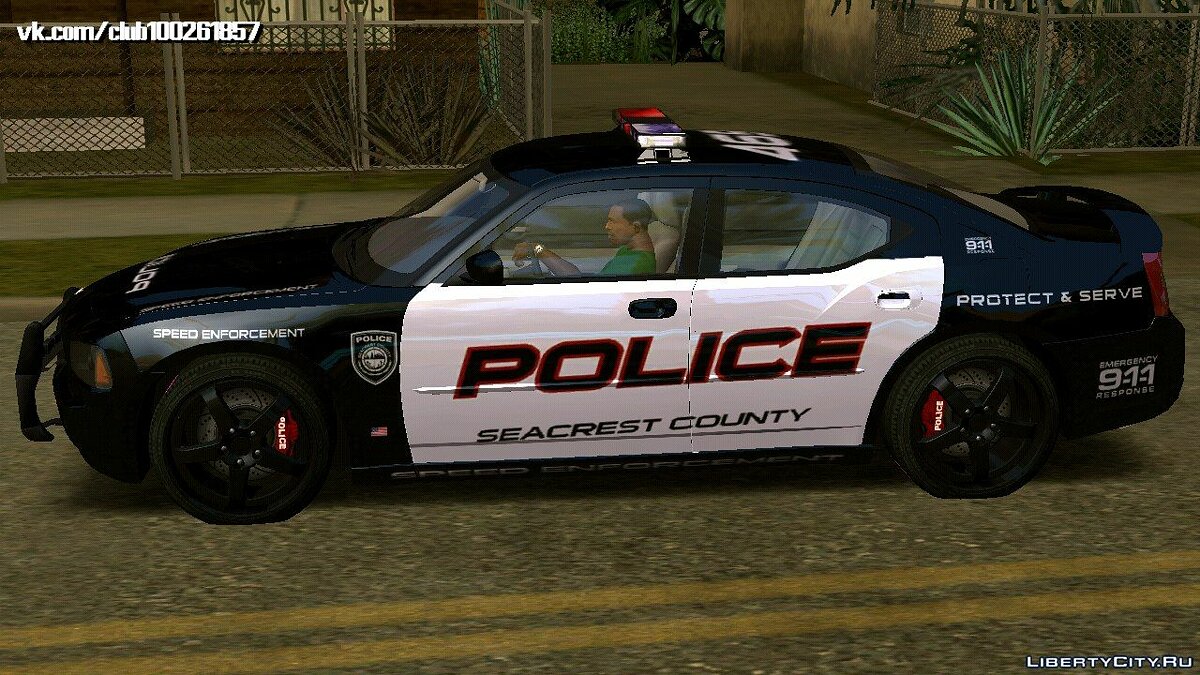 Dodge Charger RT Police Speed Enforcement для GTA San Andreas (iOS, Android) - Картинка #5