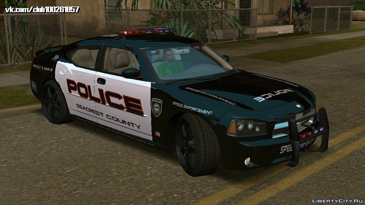 Dodge Charger RT Police Speed Enforcement для GTA San Andreas (iOS, Android) - Картинка #1