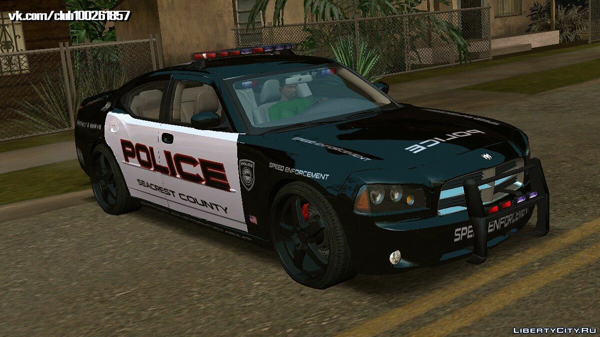 Dodge Charger RT Police Speed Enforcement для GTA San Andreas (iOS, Android) - Картинка #6