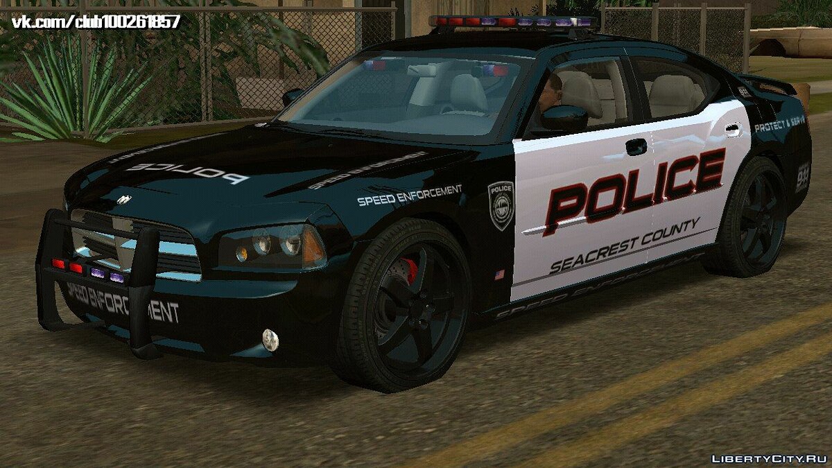 Dodge Charger RT Police Speed Enforcement для GTA San Andreas (iOS, Android) - Картинка #2