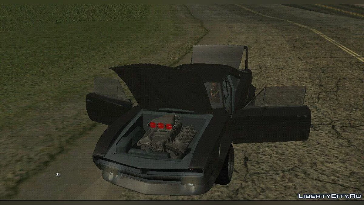 Dodge Charger RT Shark Tuning (только DFF) / GTA San Andreas (iOS, Android)