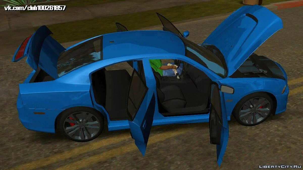 Dodge Charger v0.4 (только DFF) / GTA San Andreas (iOS, Android)